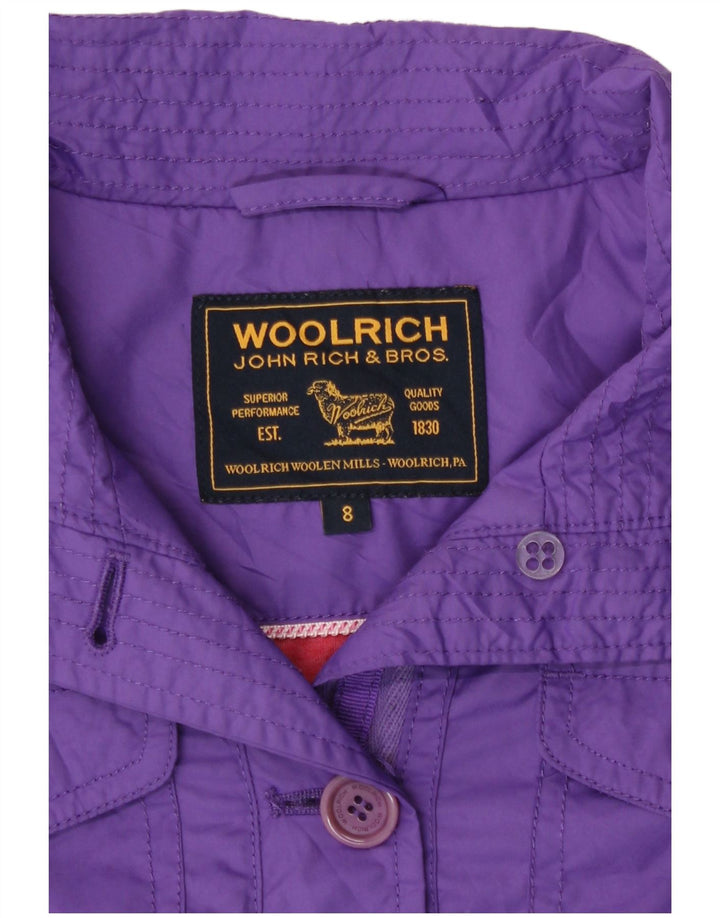 Jachetă parka pentru fete Woolrich 7-8 ani violet