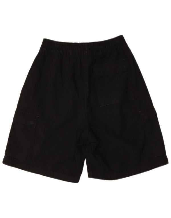 Nike Mens Cargo Shorts Small W27 Black Cotton