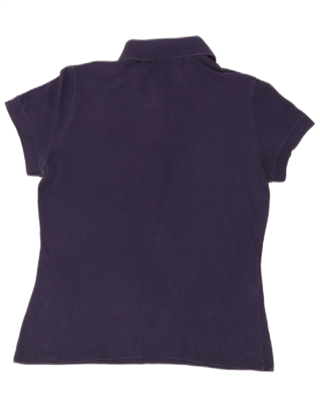 Tricou polo Lacoste pentru femei Mărimea 42 mare, bumbac bleumarin