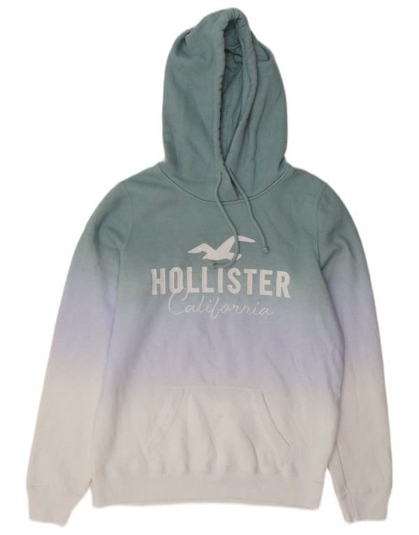 Pulover Hollister pentru femei UK 14, bumbac color bloc, gri mediu