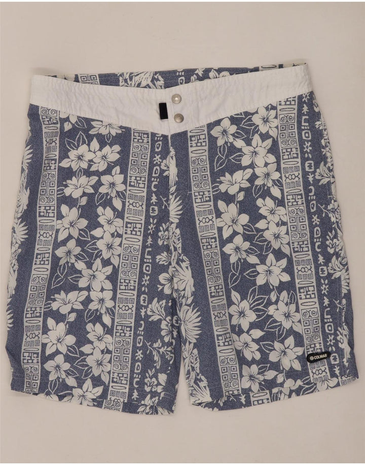 Pantaloni scurți de înot Colmar pentru bărbați IT 50 Medium Blue Floral Nylon