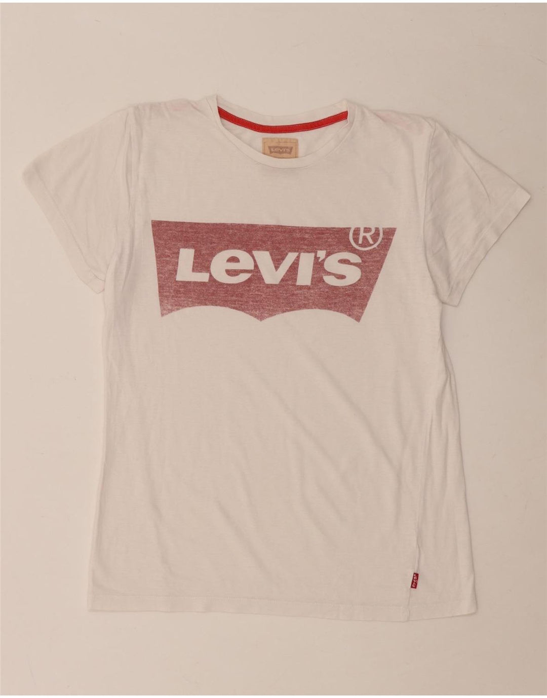 Tricou grafic LEVI'S pentru baieti Top 13-14 ani alb