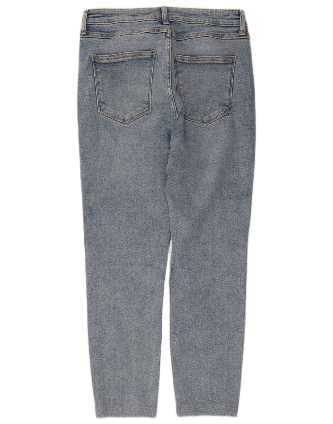 Zara Womens Cropped Jeans EU 42 Large W32 L24 Blue