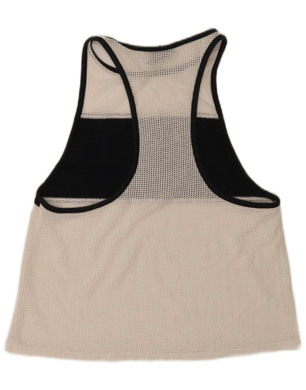 Top cu vestă grafică Nike pentru femei UK 14 Medium White Colorblock Sports