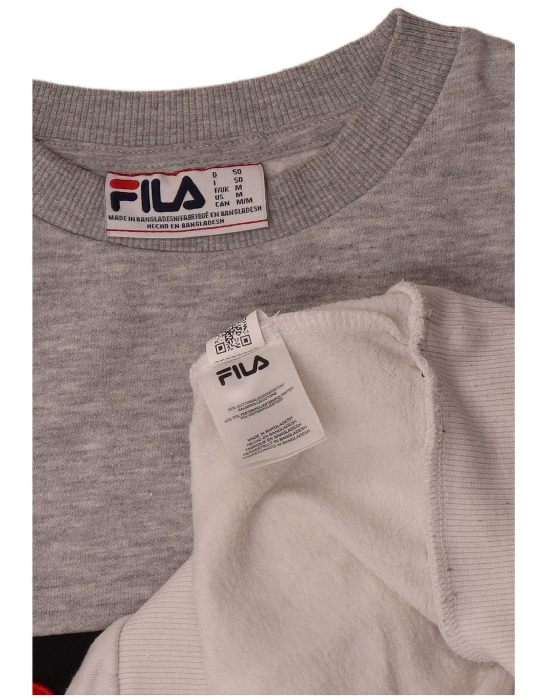 Hanorac grafic pentru bărbați Fila Medium Multicolor Colourblock Bumbac