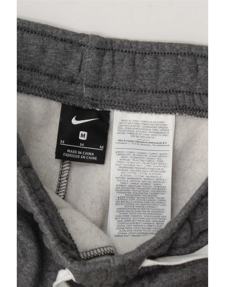 Pantaloni scurți sport Nike pentru bărbați, bumbac cu pete gri medii