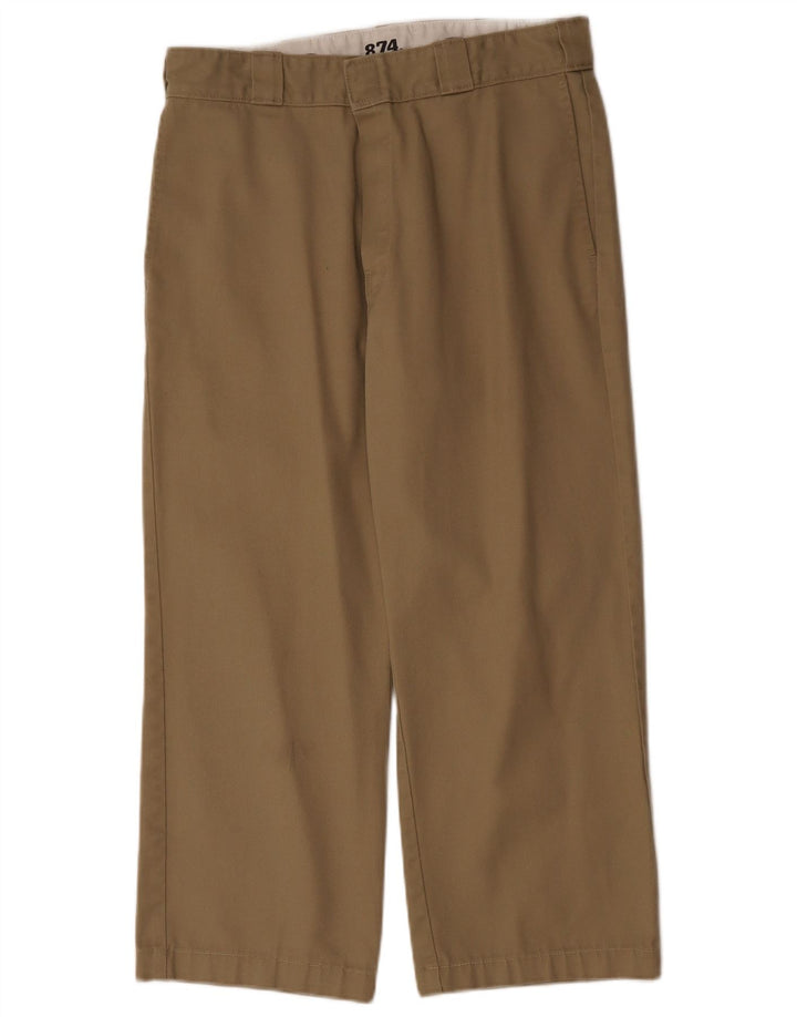 Pantaloni chino pentru bărbați Dickies Original Fit L32 L24 Kaki