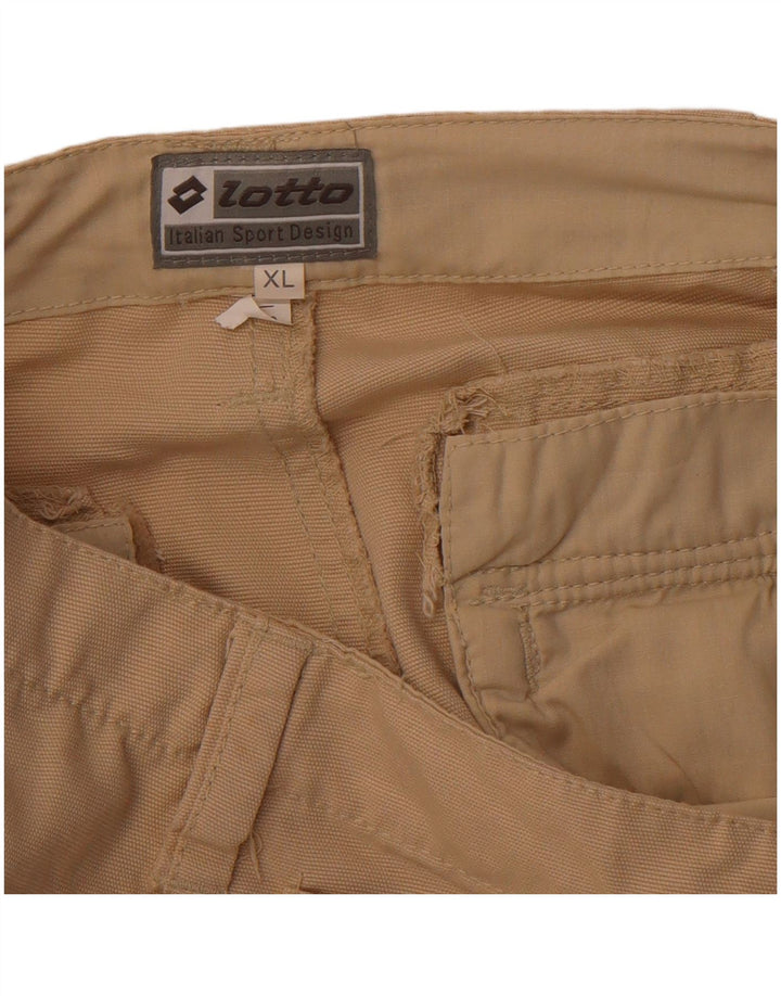 LOTTO Mens Cargo Shorts XL W38  Beige