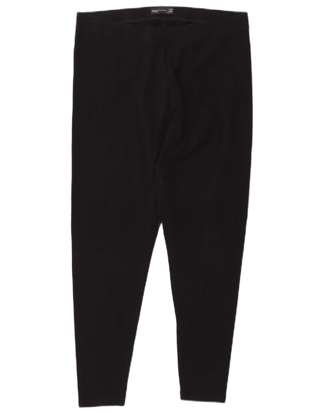 MARKS & SPENCER Leggings pentru femei UK 16, mare, negru, bumbac