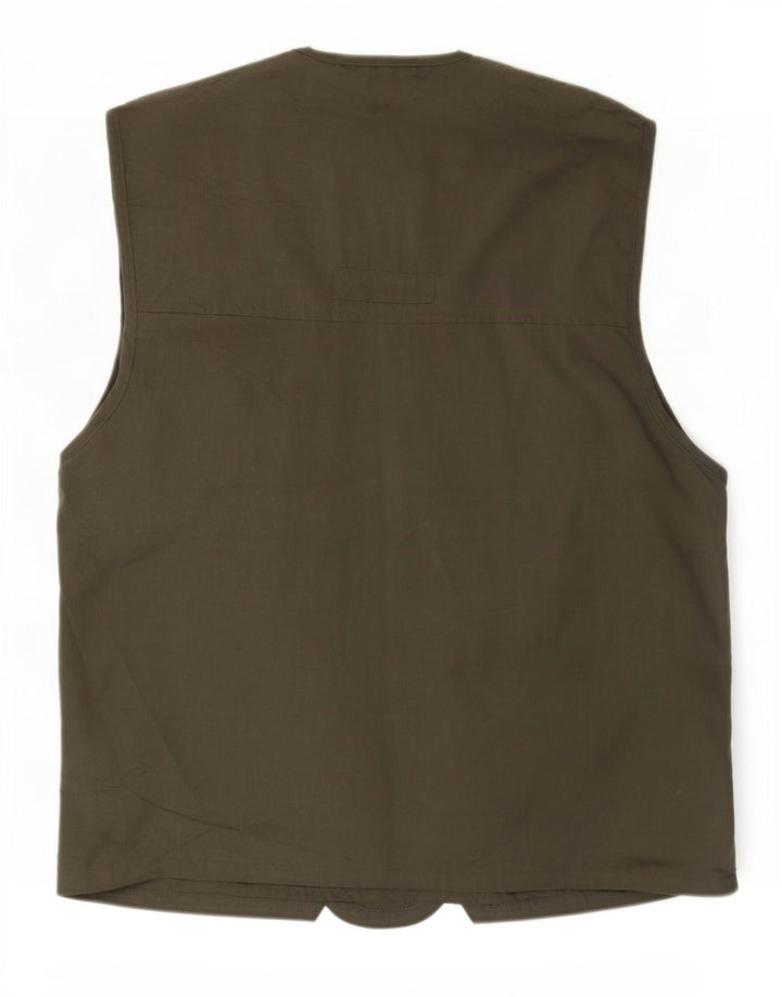 Gilet vintage pentru bărbați, UK 40 Large Khaki