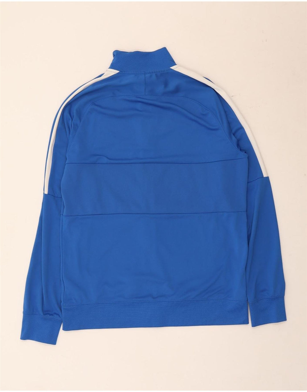 Jachetă de top pentru trening Nike Dri Fit pentru bărbați, mare, albastru, din poliester