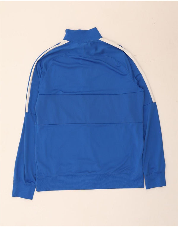 Jachetă de top pentru trening Nike Dri Fit pentru bărbați, mare, albastru, din poliester