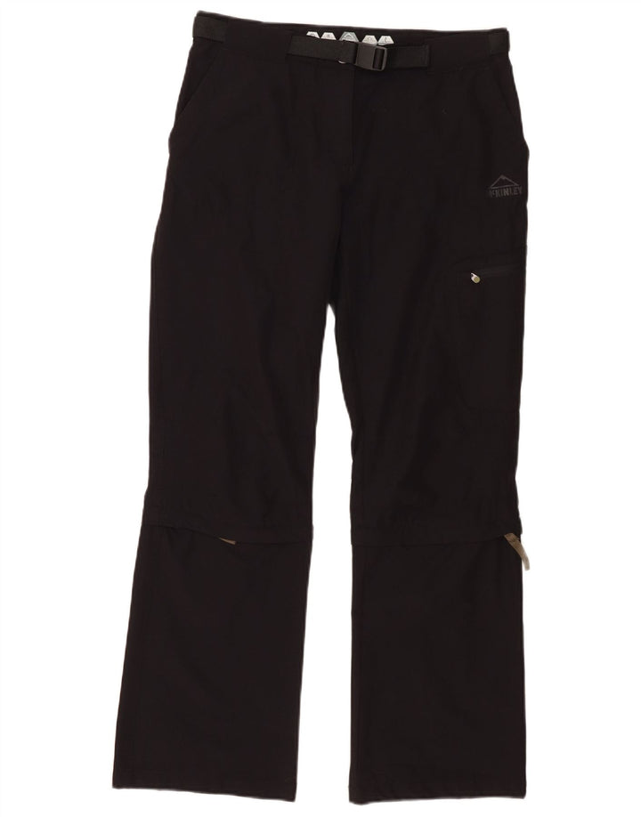 Pantaloni cargo cu talie înaltă pentru femei MC Kinley US 10 Large W30 L28 Negru