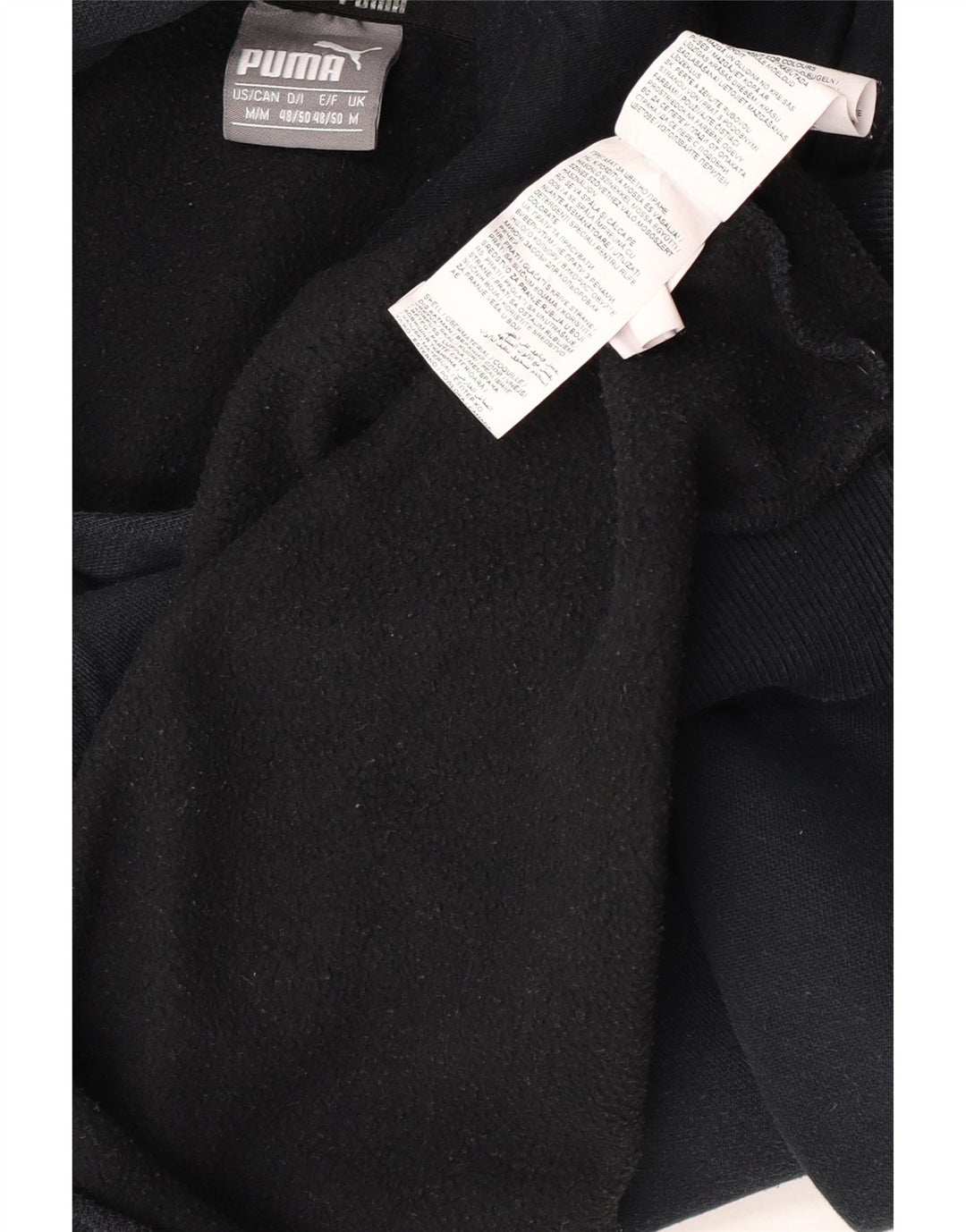 Pulover pentru bărbați Puma Graphic Hoodie, bumbac mediu negru