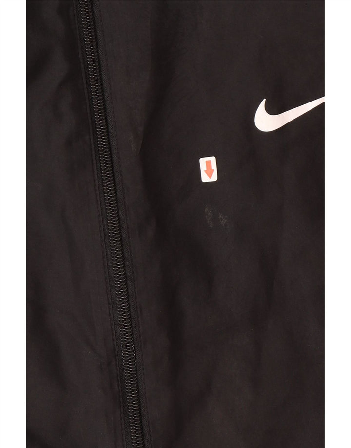 Jachetă de trening pentru bărbați Nike XL, poliester color bloc negru
