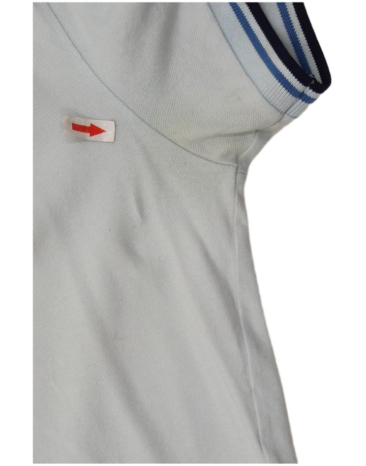 FRED PERRY Tricou polo pentru bărbați, ușor și elastic, din bumbac albastru mic