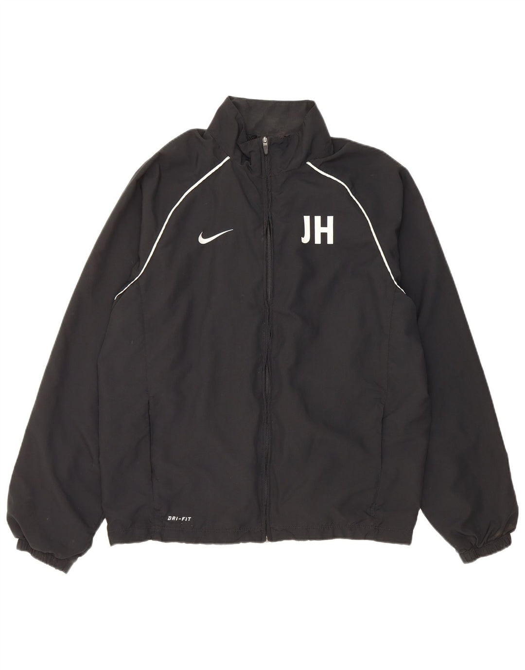 Jachetă de trening Nike Dri Fit pentru bărbați, mare, negru, poliester