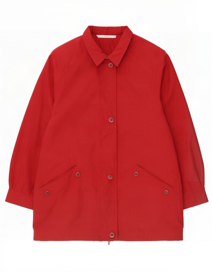 Jachetă Parka St. Michael pentru femei Marks & Spencer UK 16 Poliester roșu mare