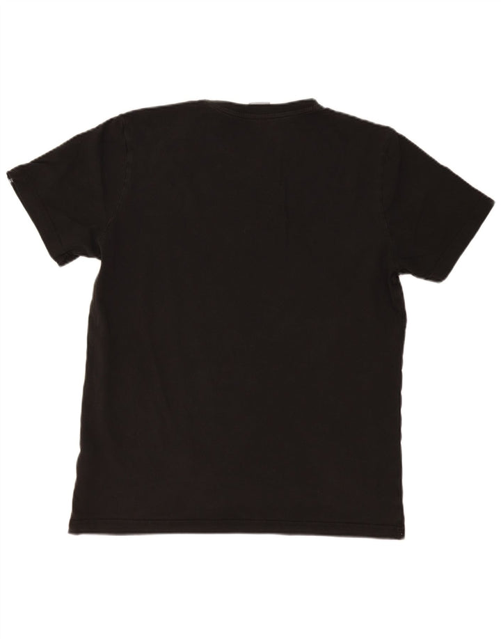 Tricou grafic Puma pentru bărbați Top mare din bumbac negru
