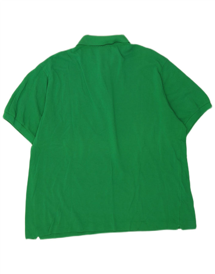 Tricou polo pentru bărbați Lacoste Mărimea 7 2XL Bumbac verde
