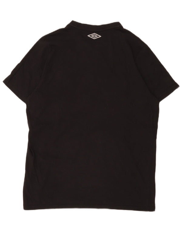 Tricou grafic pentru bărbați Umbro Top XL bumbac negru