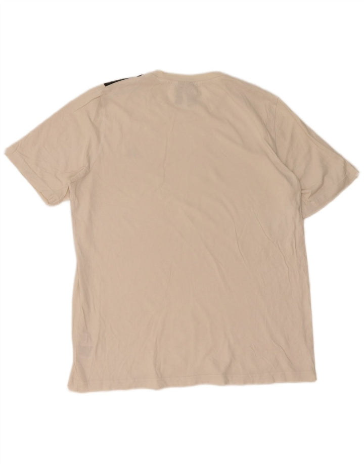 Tricou Bărbați Adidas Top Mediu Alb Bumbac