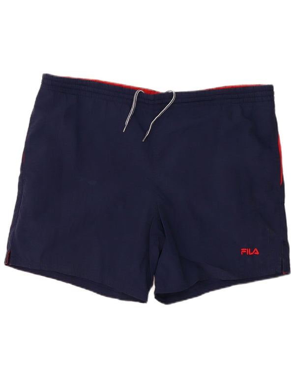 Pantaloni scurți sport Fila pentru bărbați, mari bleumarin