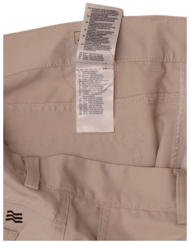 Pantaloni chino drepți pentru bărbați Adidas W32 L30 poliester bej
