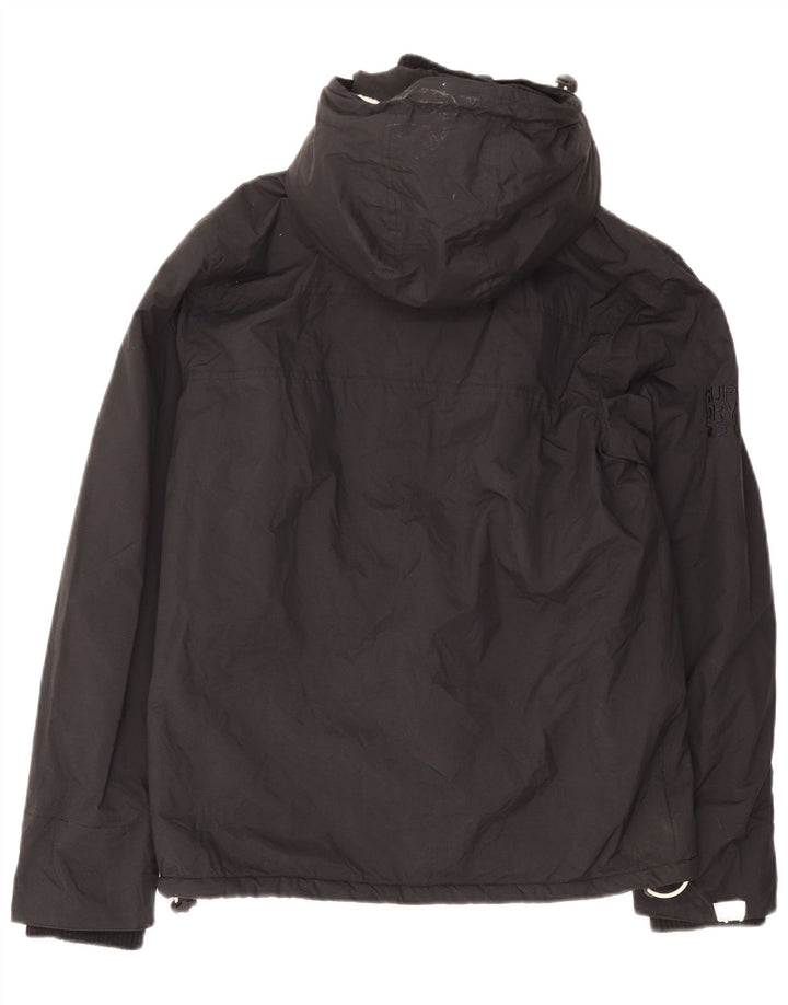 Jachetă Windbreaker cu glugă Superdry pentru bărbați UK 38 Medium Black