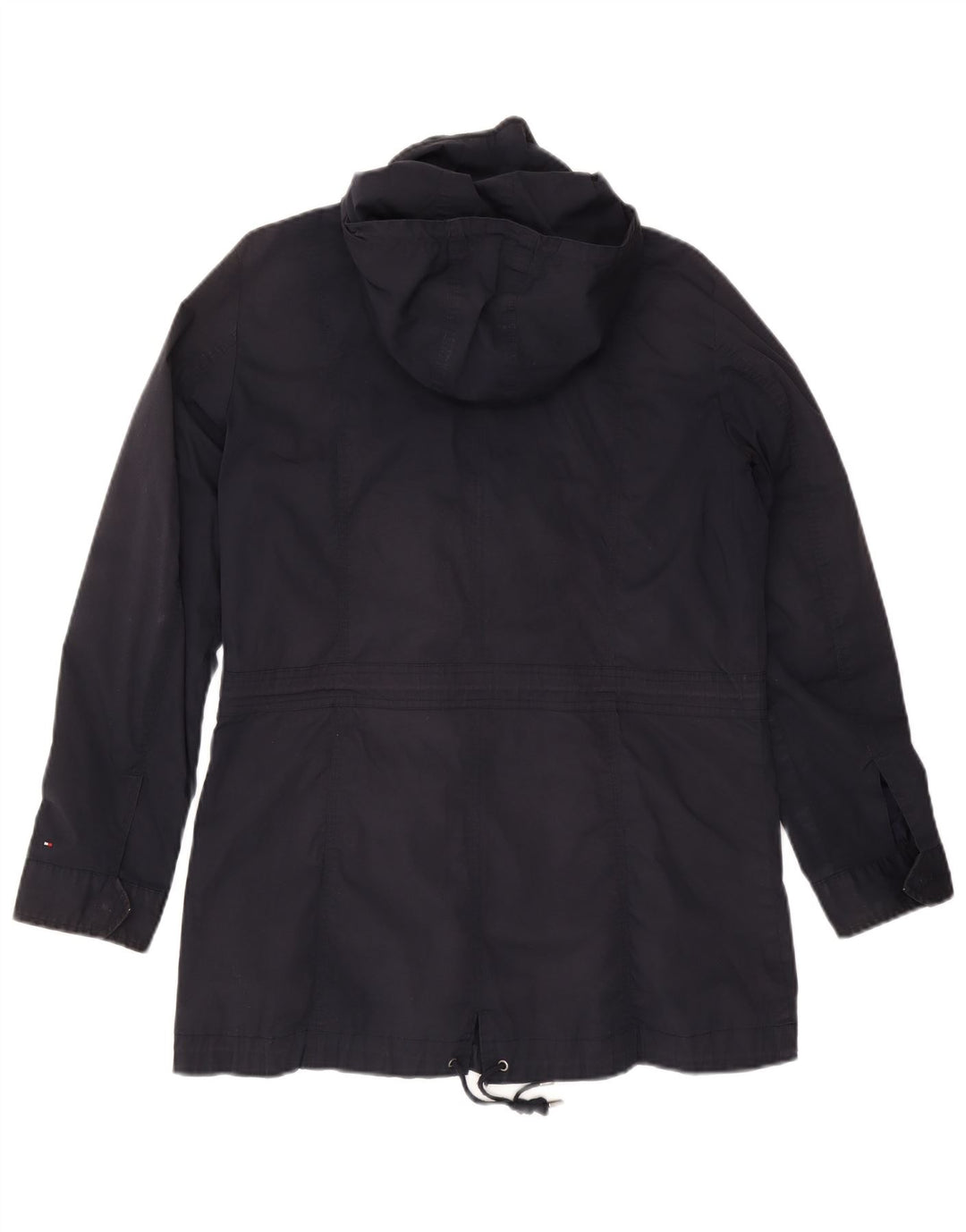 Jachetă utilitare cu glugă Tommy Hilfiger pentru femei UK 16 mare bleumarin