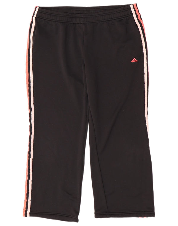 Pantaloni de trening Adidas pentru femei UK 20/22 XL Poliester negru