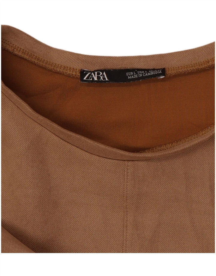Rochie Schimbată pentru Damă Zara UK 16 Maro Maro