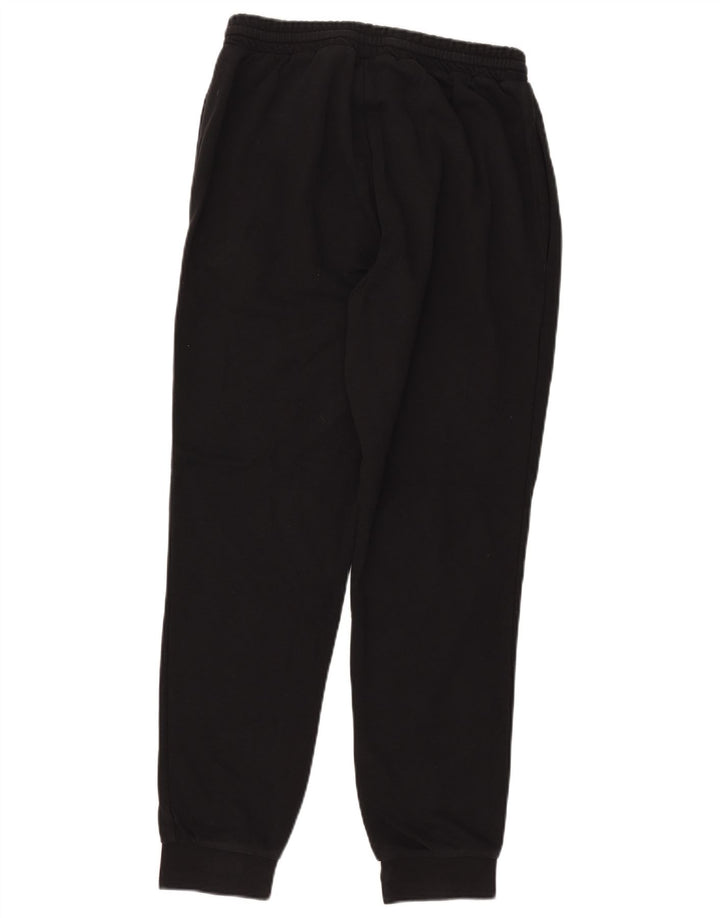 Pantaloni de trening pentru bărbați Adidas Pantaloni de jogging, bumbac mediu negru