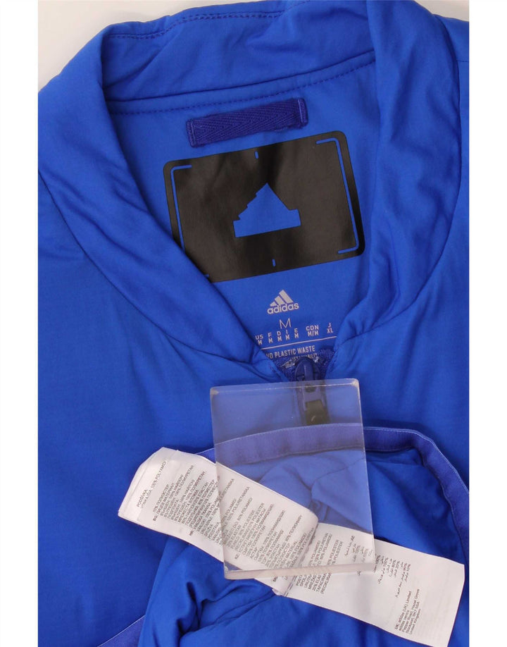 Gilet pentru bărbați Adidas UK 38 Medium Blue Colorblock Poliamidă