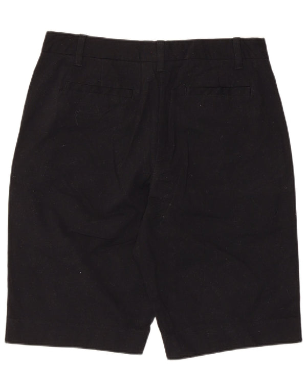 Pantaloni scurti chino pentru femei Marks & Spencer UK 12 Medium W30 Bumbac negru