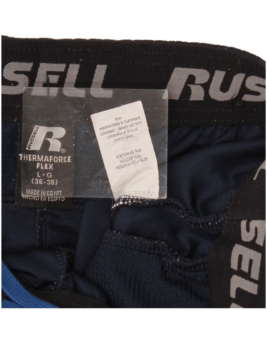 RUSSELL ATHLETIC Pantaloni de trening Dri-Power pentru bărbați, mari bleumarin