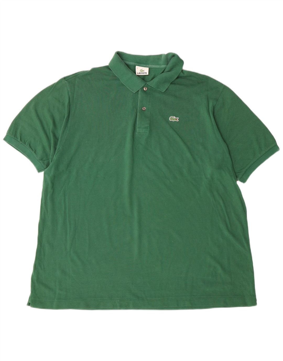Tricou polo pentru bărbați Lacoste Mărimea 8 3XL Bumbac verde