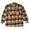 Cămașă de flanel pentru bărbați Regina, 2XL, bej, acrilic