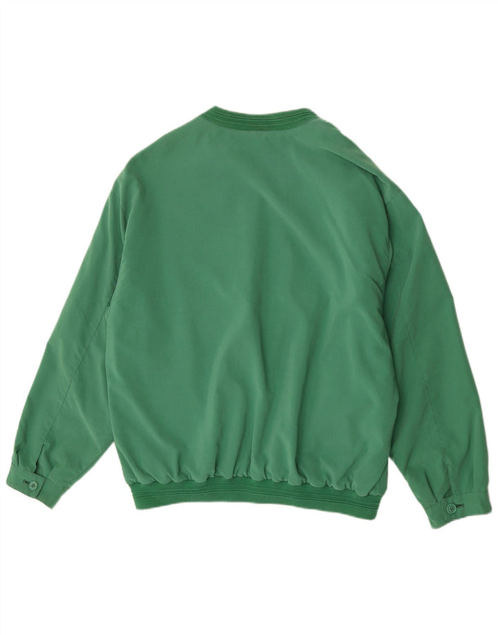 Bomber Vintage pentru bărbați UK 42 XL Poliester verde