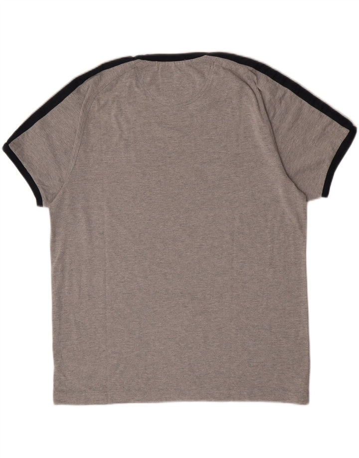 Tricou pentru bărbați Champion Top mare din bumbac gri