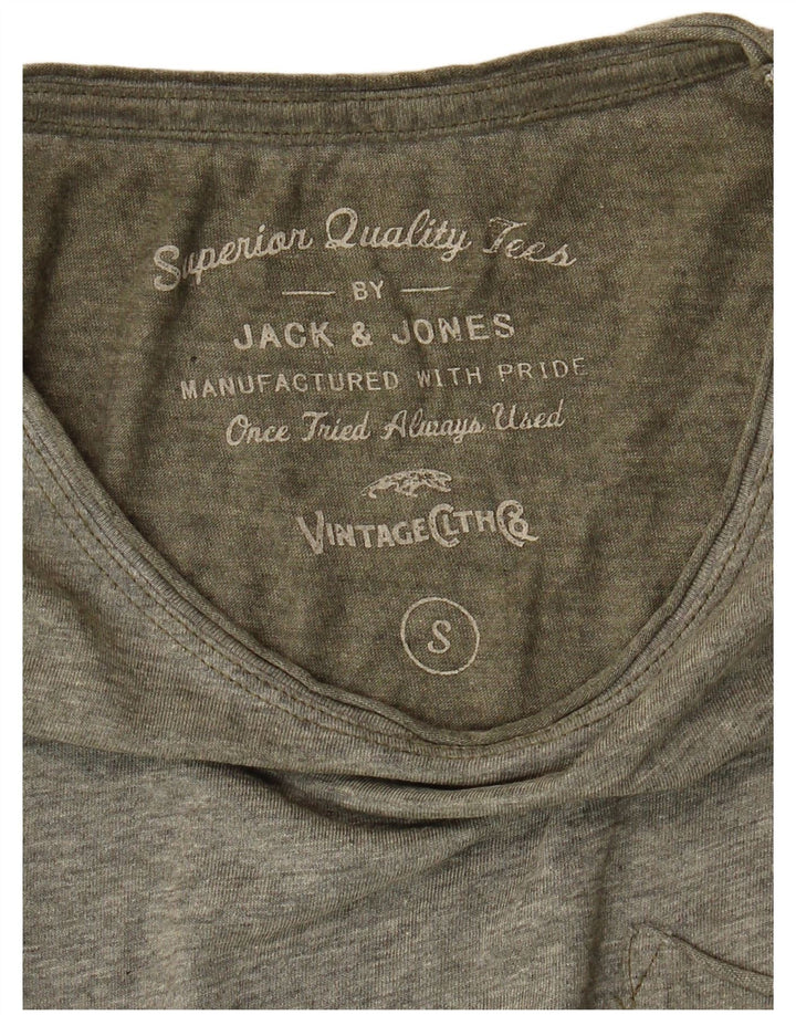 Jack & Jones Bărbați Tricou Top Mic Verde