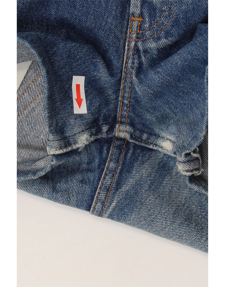 Pantaloni scurți Levi's 501 Denim W29, bumbac albastru mediu