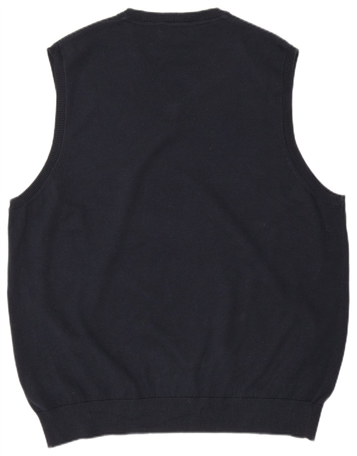 Vestă pentru bărbați Marks & Spencer, XL, bumbac bleumarin