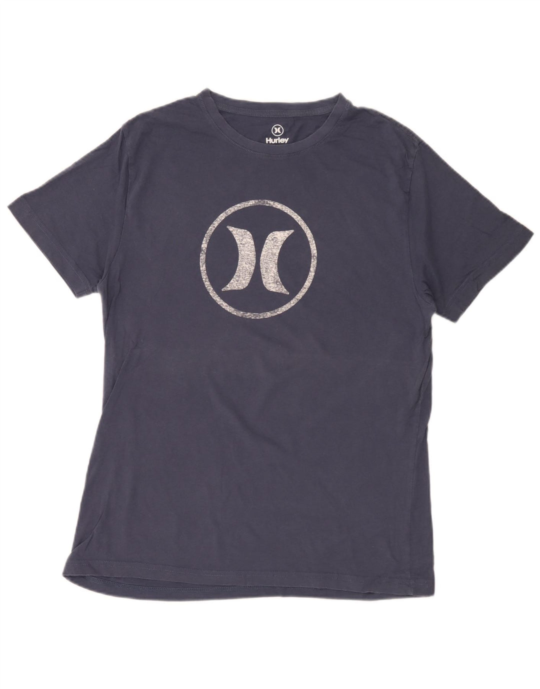 Tricou grafic pentru bărbați Hurley Top mediu din bumbac bleumarin