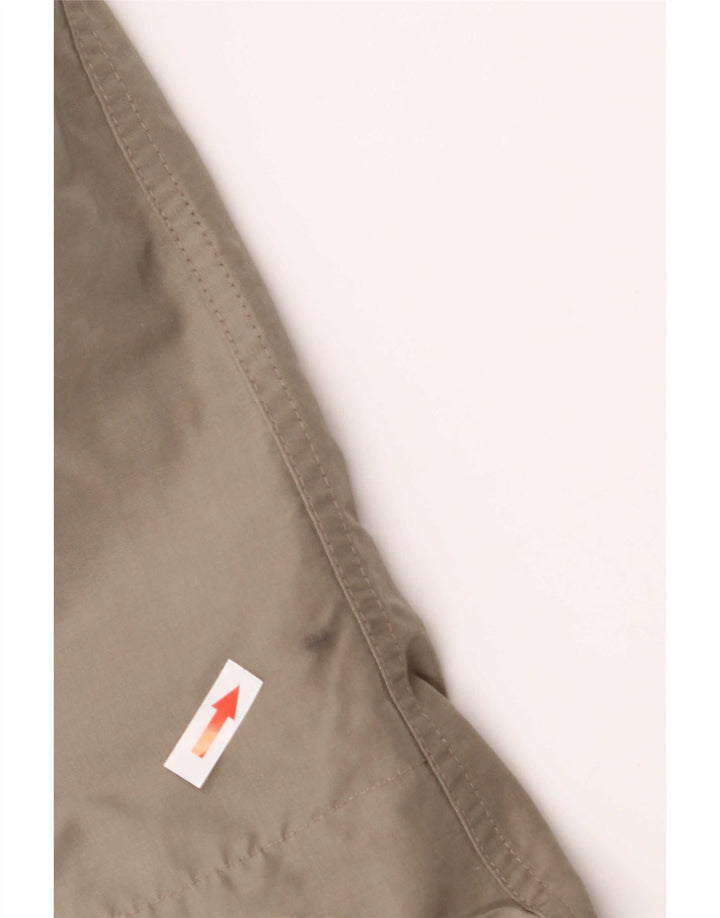 Jachetă parka cu glugă pentru bărbați Woolrich UK 38, bumbac gri mediu