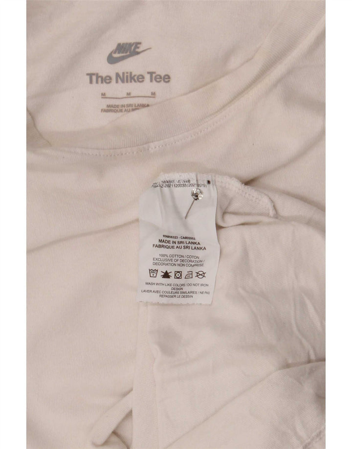 Tricou pentru bărbați Nike Top Medium White Bumbac