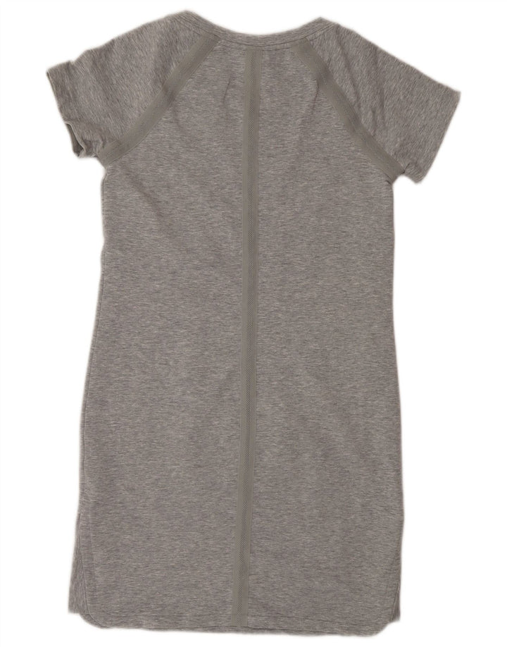 Rochie tricou pentru femei Athleta UK 10 Poliester cu pături gri mici