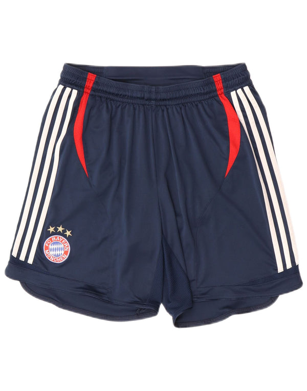 Pantaloni scurți sport pentru bărbați Adidas FC Bayern Munchen Graphic Sport XL, albastru bleumarin, color block