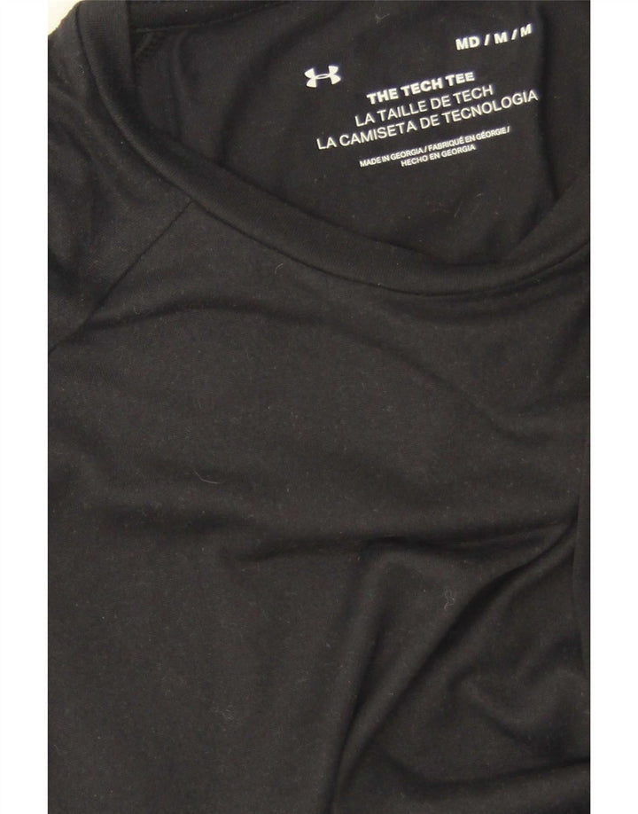 Tricou pentru bărbați Under Armour Top Mediu Poliester Negru