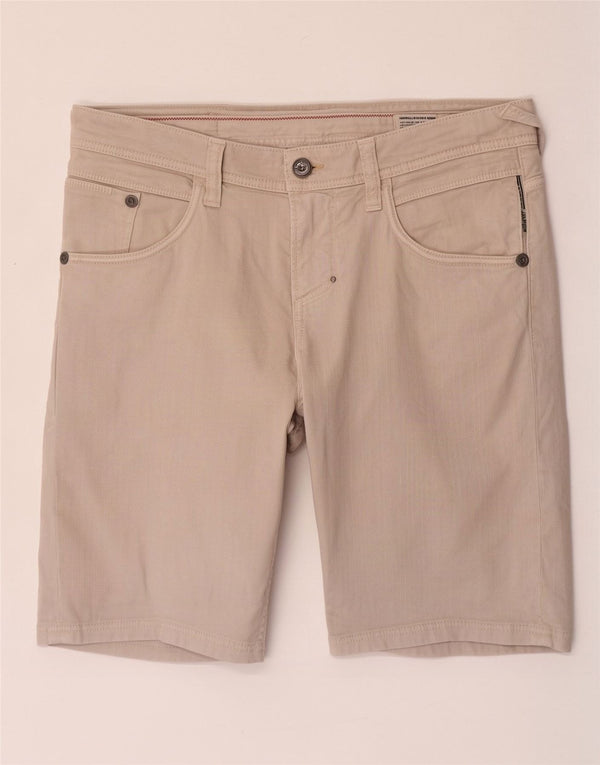 Pantaloni scurți casual pentru femei Meltin' Pot W32, bumbac, bej, mari